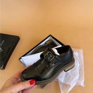 Black toddler dress shoes